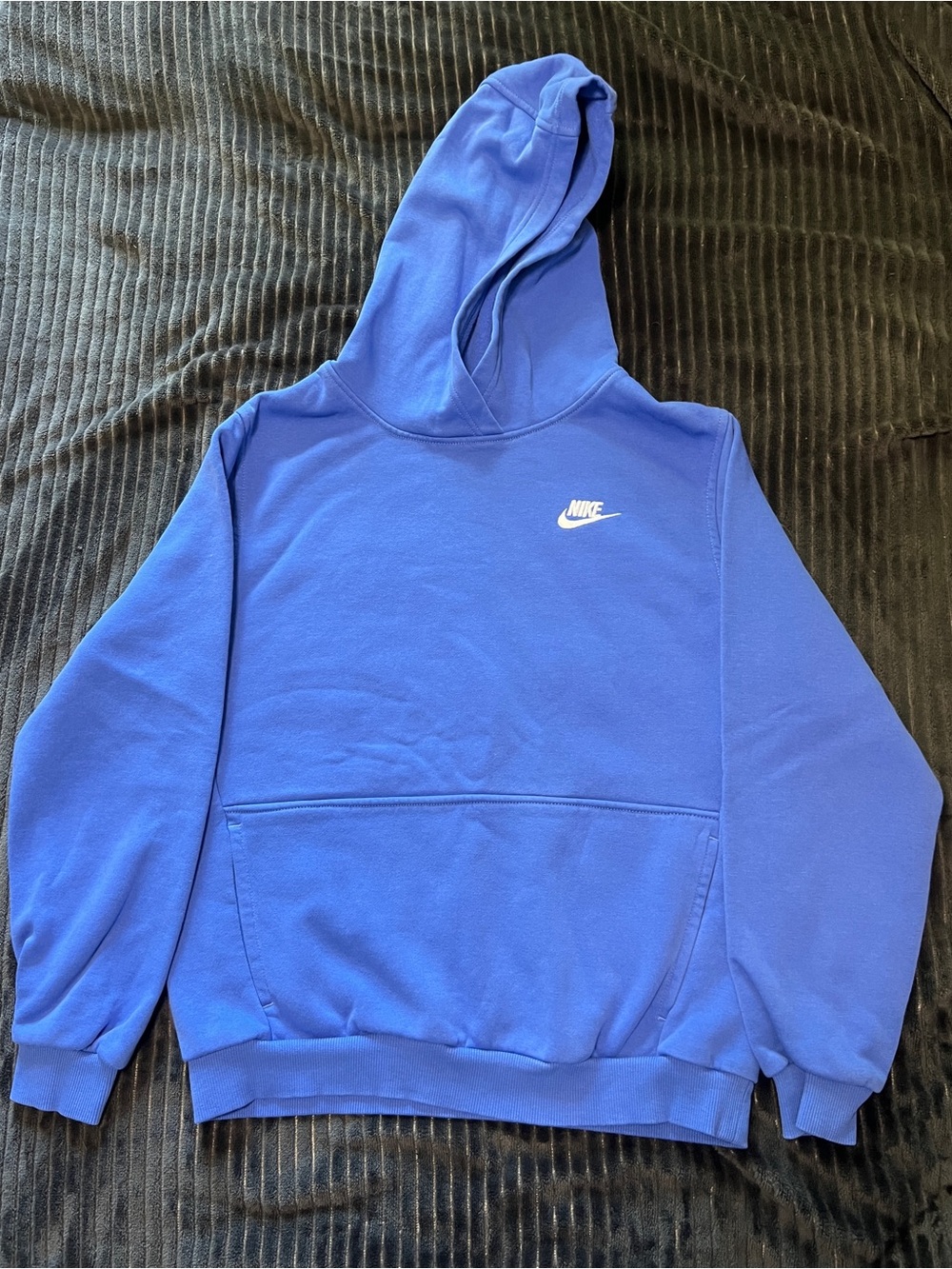 NWOT Nike Boys XL Royal Blue Pullover Hoodie Sweatshirt